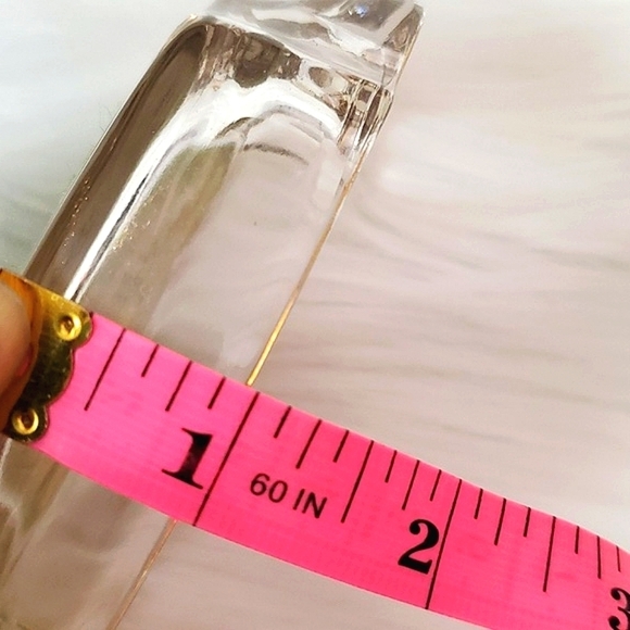 Vintage Tennessee Nashville State Capital Gold Tone Crystal Ashtray Felt Bottom - Picture 12 of 12